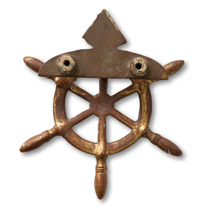 Ship's Wheel Door Knocker