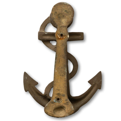 Rope and Anchor Door Knocker