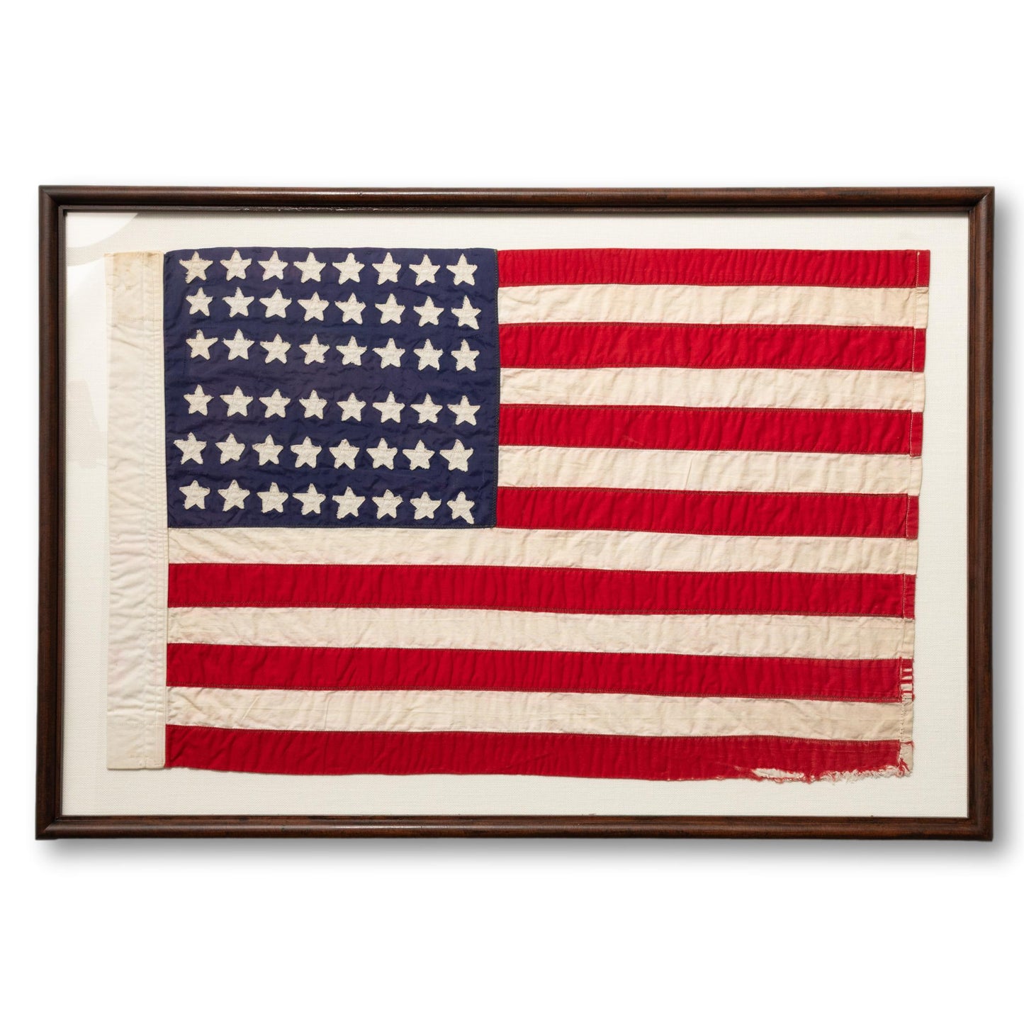 48 Star Quilted American Flag