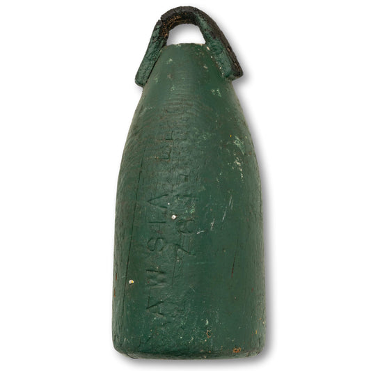 Green Wood Lobster Buoy