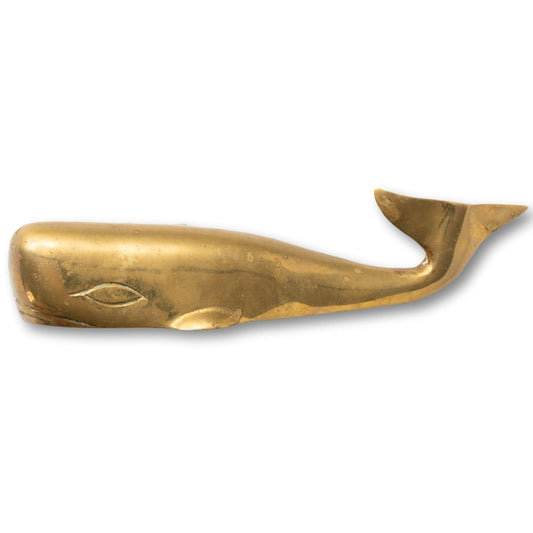 Wide Whale Paperweight or Doorstop