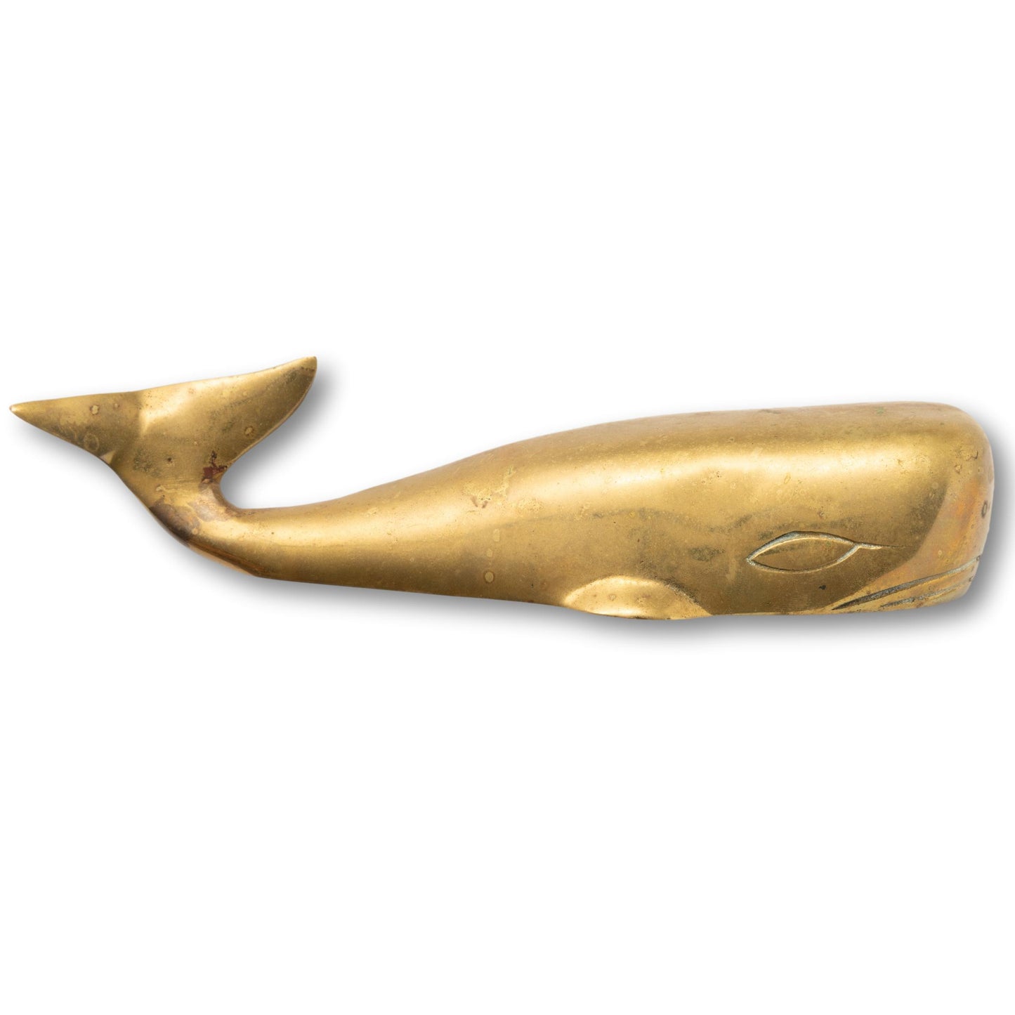 Wide Whale Paperweight or Doorstop