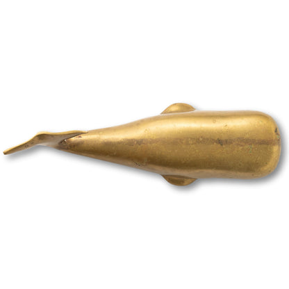 Wide Whale Paperweight or Doorstop