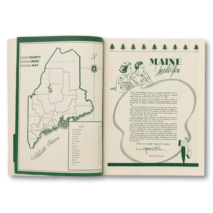 1940's Maine Tourism Guide