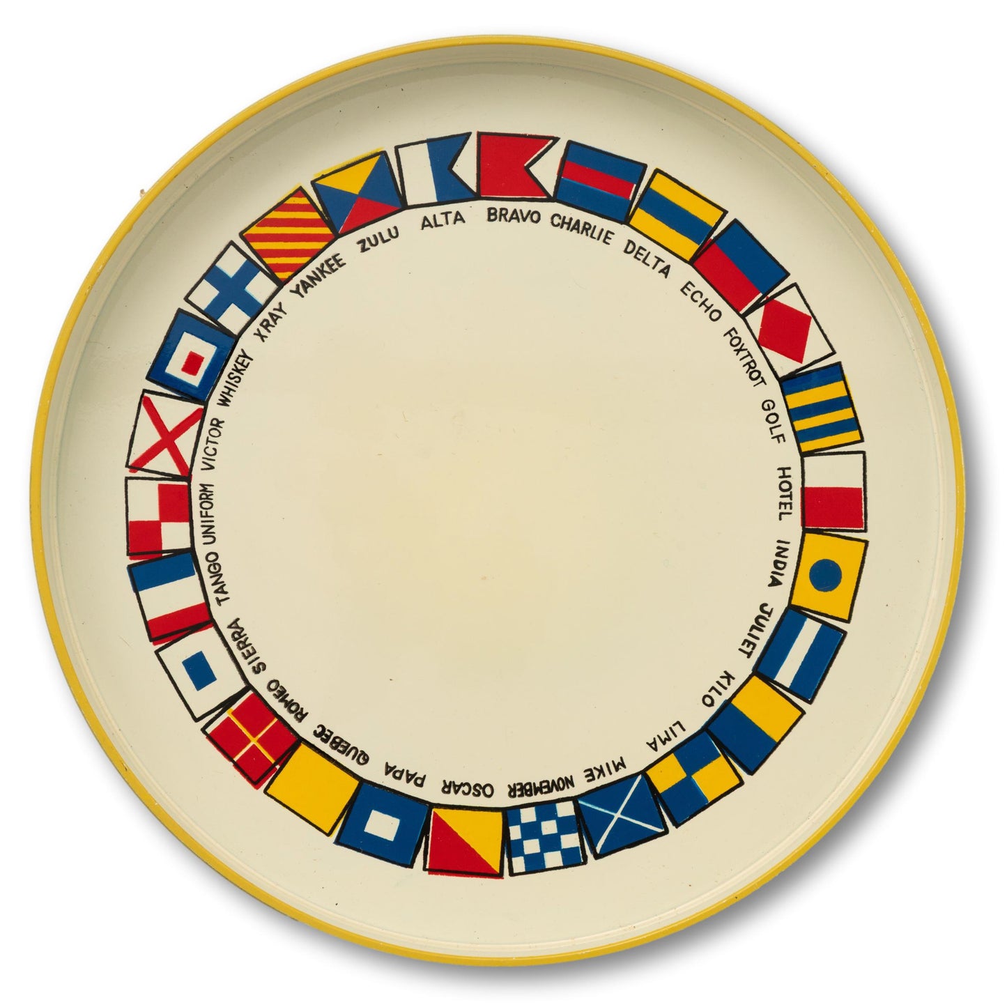 Signal Flag Cocktail Tray