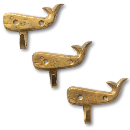 Trio of Whale Hooks