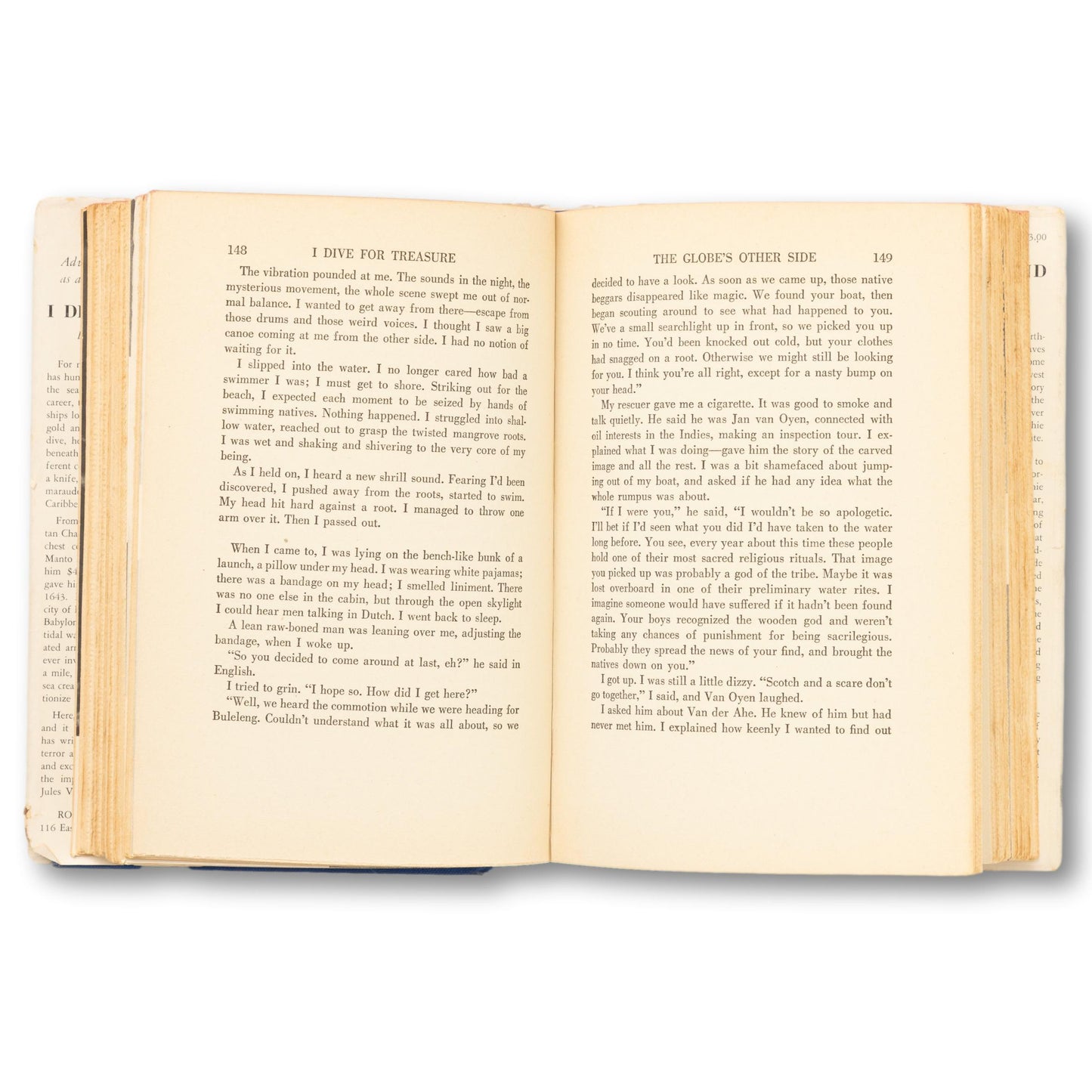 "I Dive For Treasure" Book