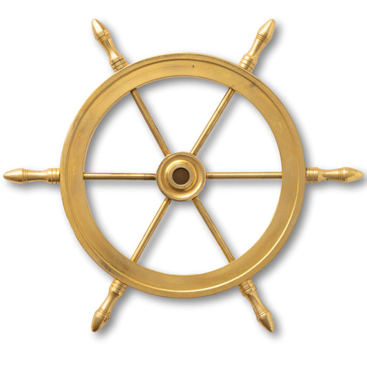 Brass Ships Wheel