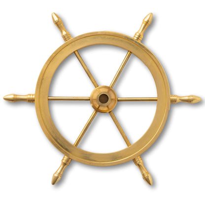 Brass Ships Wheel