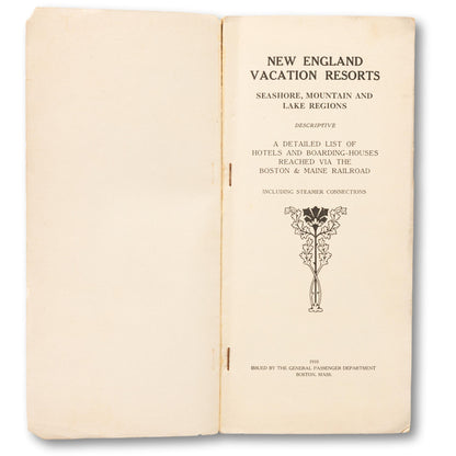 New England Vacation Resorts Guide
