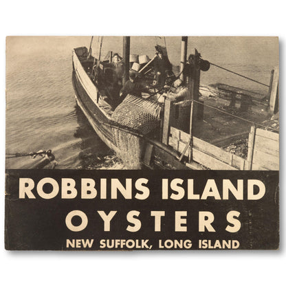 1935 Long Island Oyster Guide