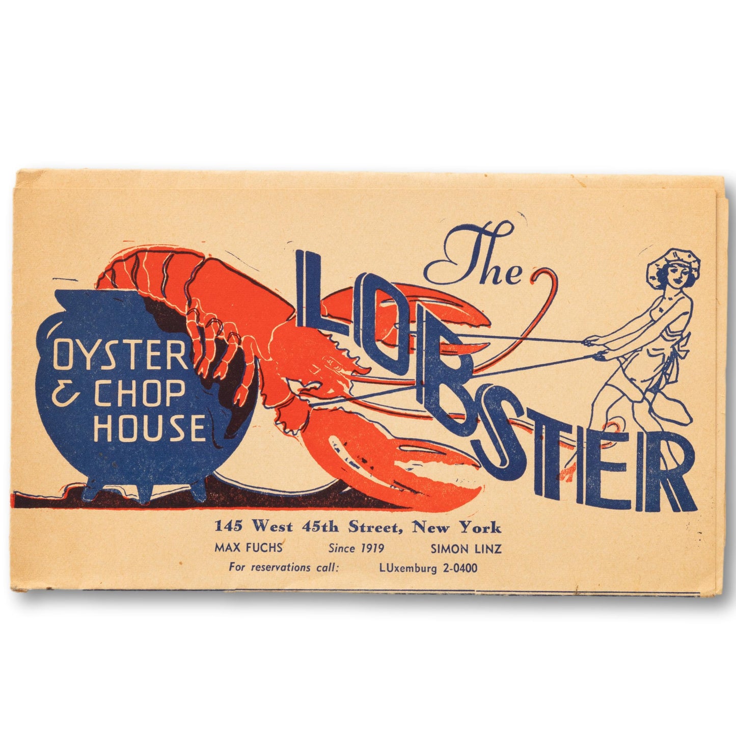 Lobster Restaurant Menu
