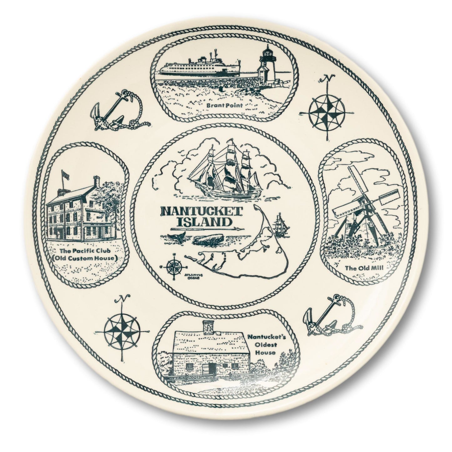 Nantucket Pictorial Plate