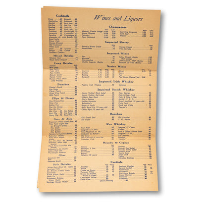 Lobster Restaurant Menu