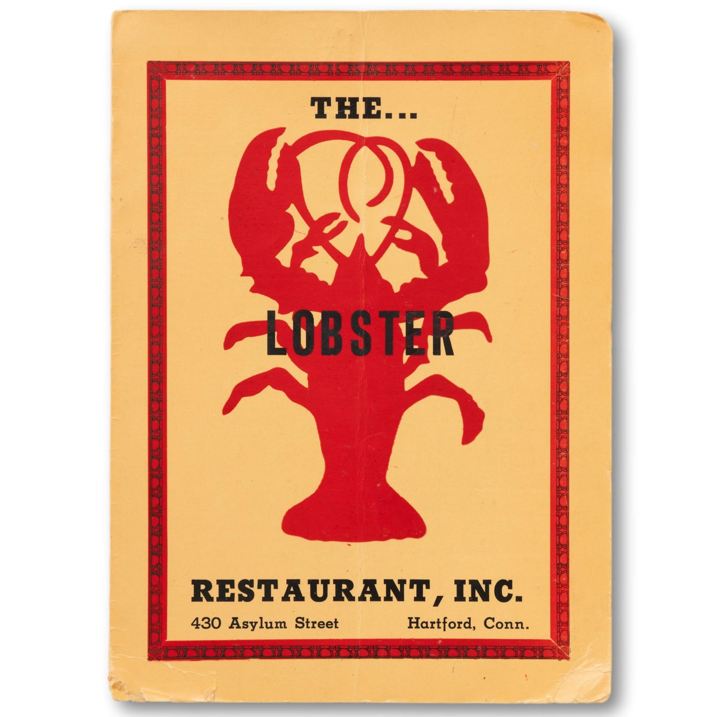 Original Restaurant Menu
