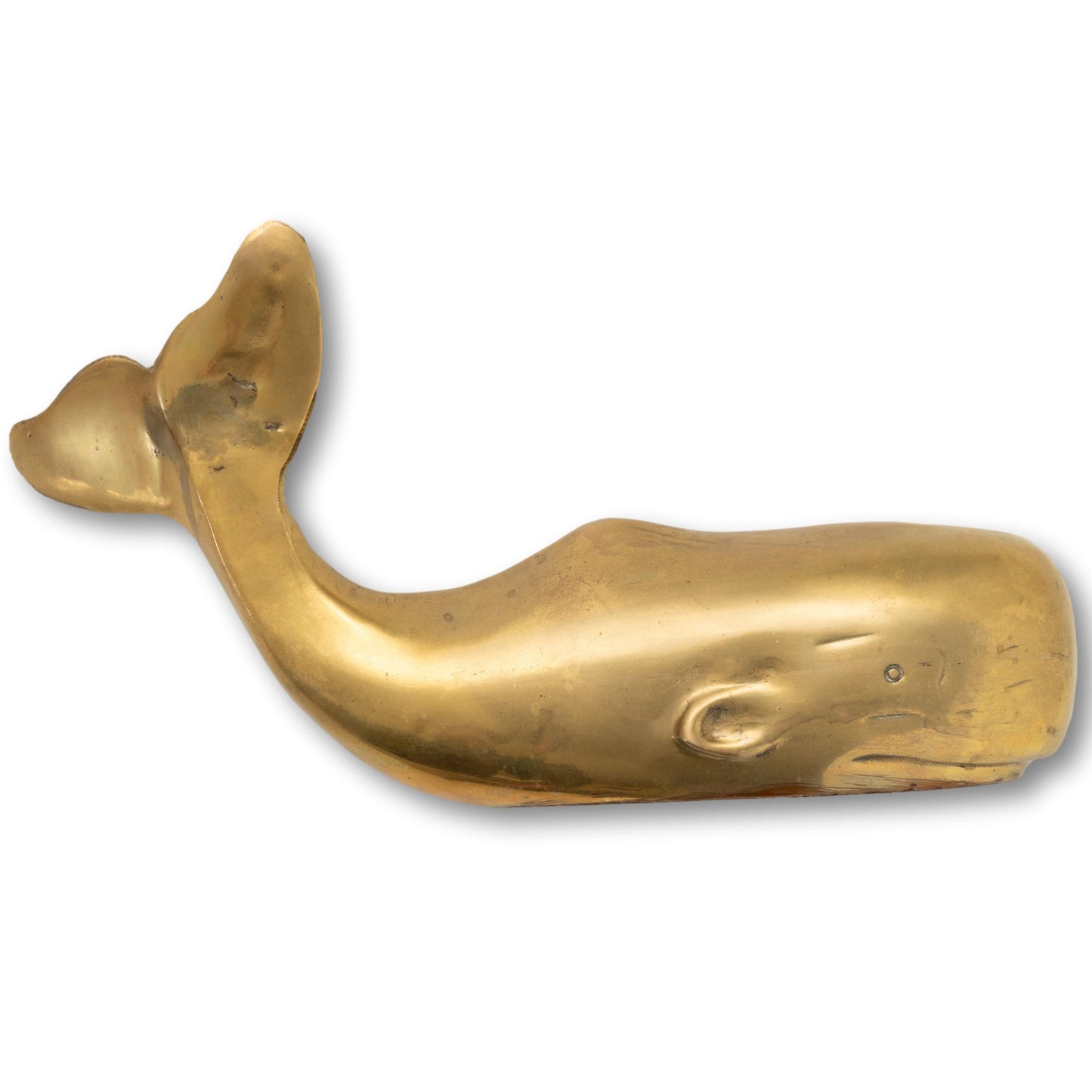 Large Brass Whale