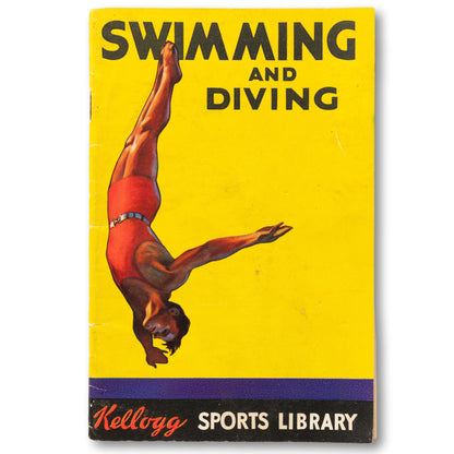1934 Kellogg Cereal Swimming and Diving Booklet