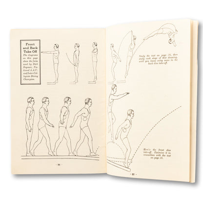 1934 Kellogg Cereal Swimming and Diving Booklet