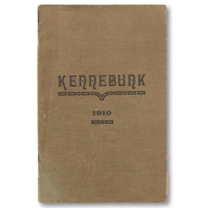 1910-11 Kennebunk, Maine Annual Report
