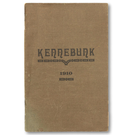 1910-11 Kennebunk, Maine Annual Report