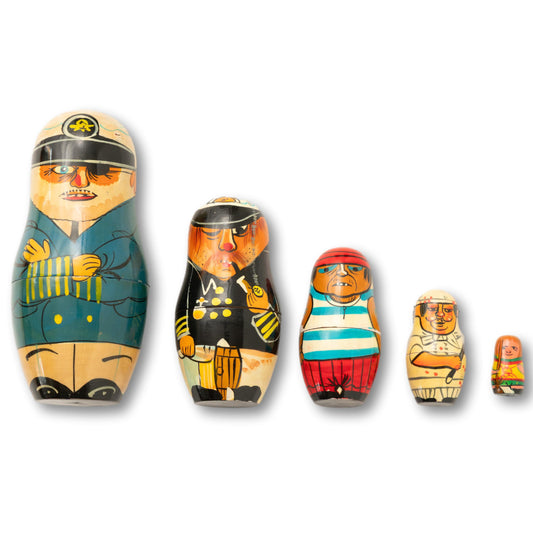 Nautical Nesting Dolls