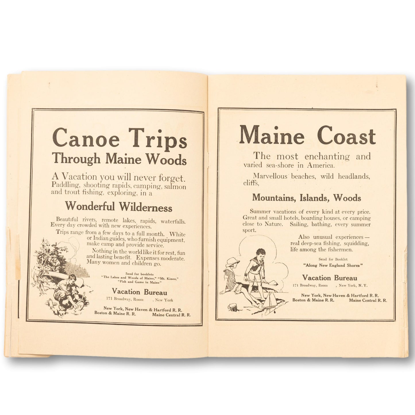 1917 New England Recreation and Resort Guide