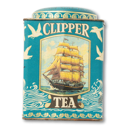 Large Nautical Tea Tin