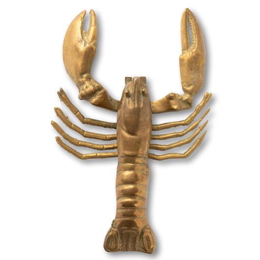 Brass Lobster Figure