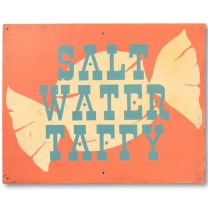 Salt Water Taffy Sign