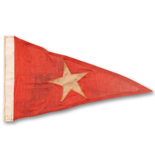 White Star on Red Burgee