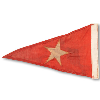 White Star on Red Burgee
