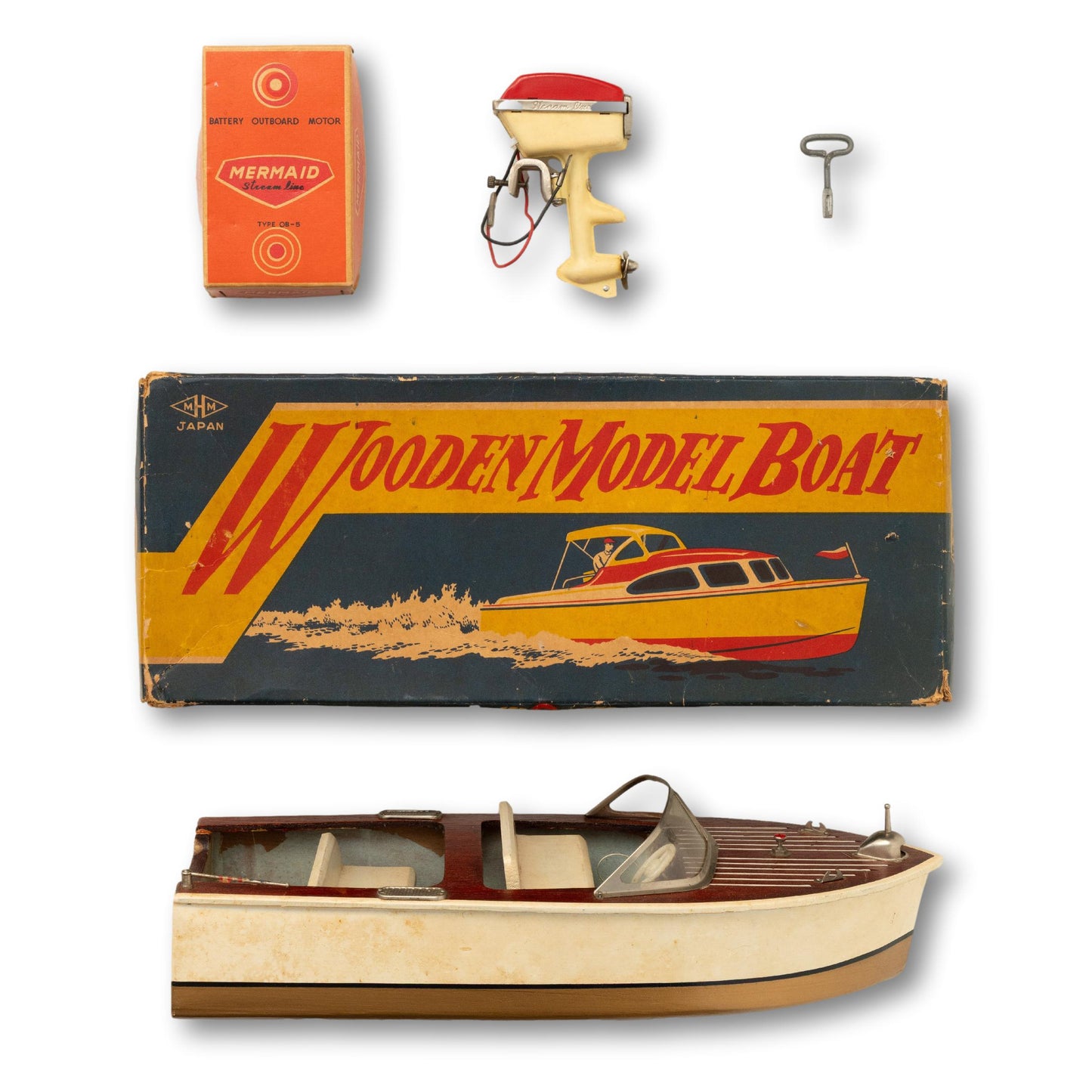 Wooden Model Boat