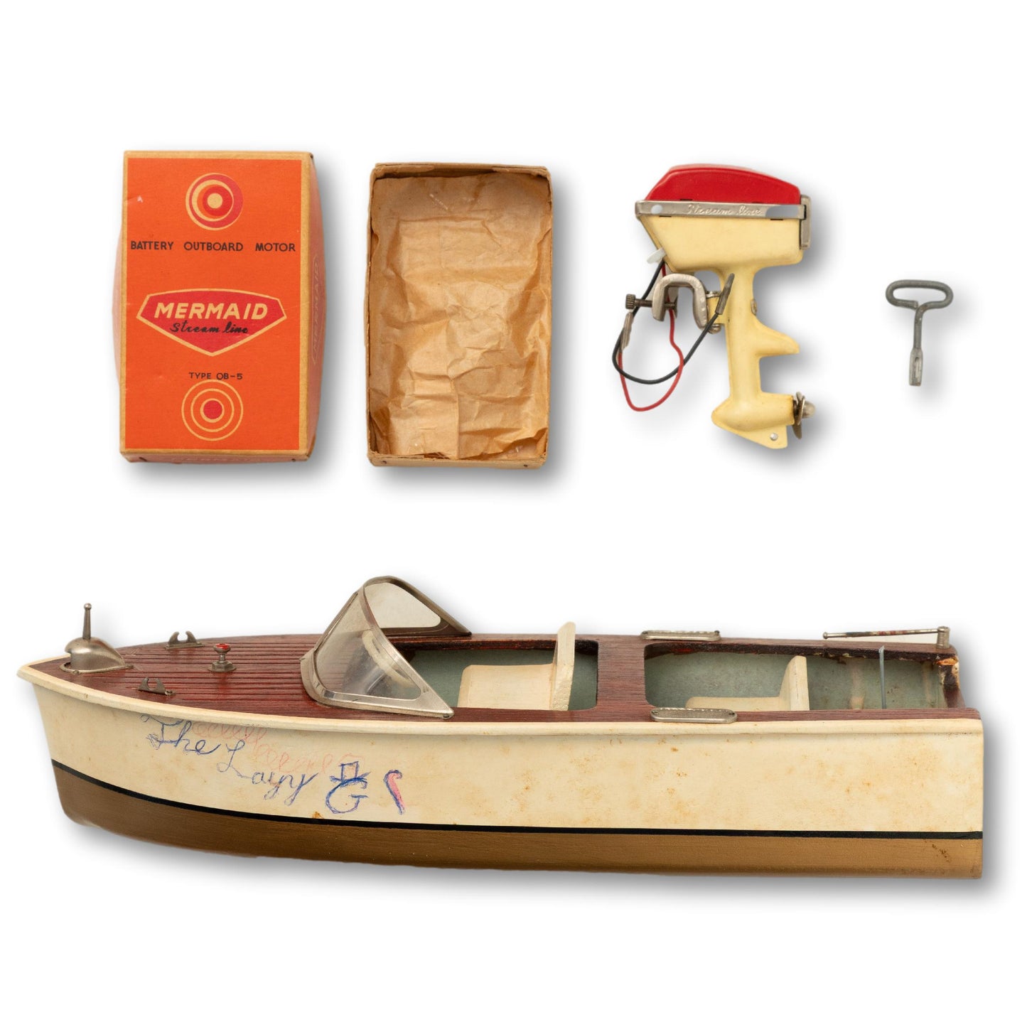Wooden Model Boat