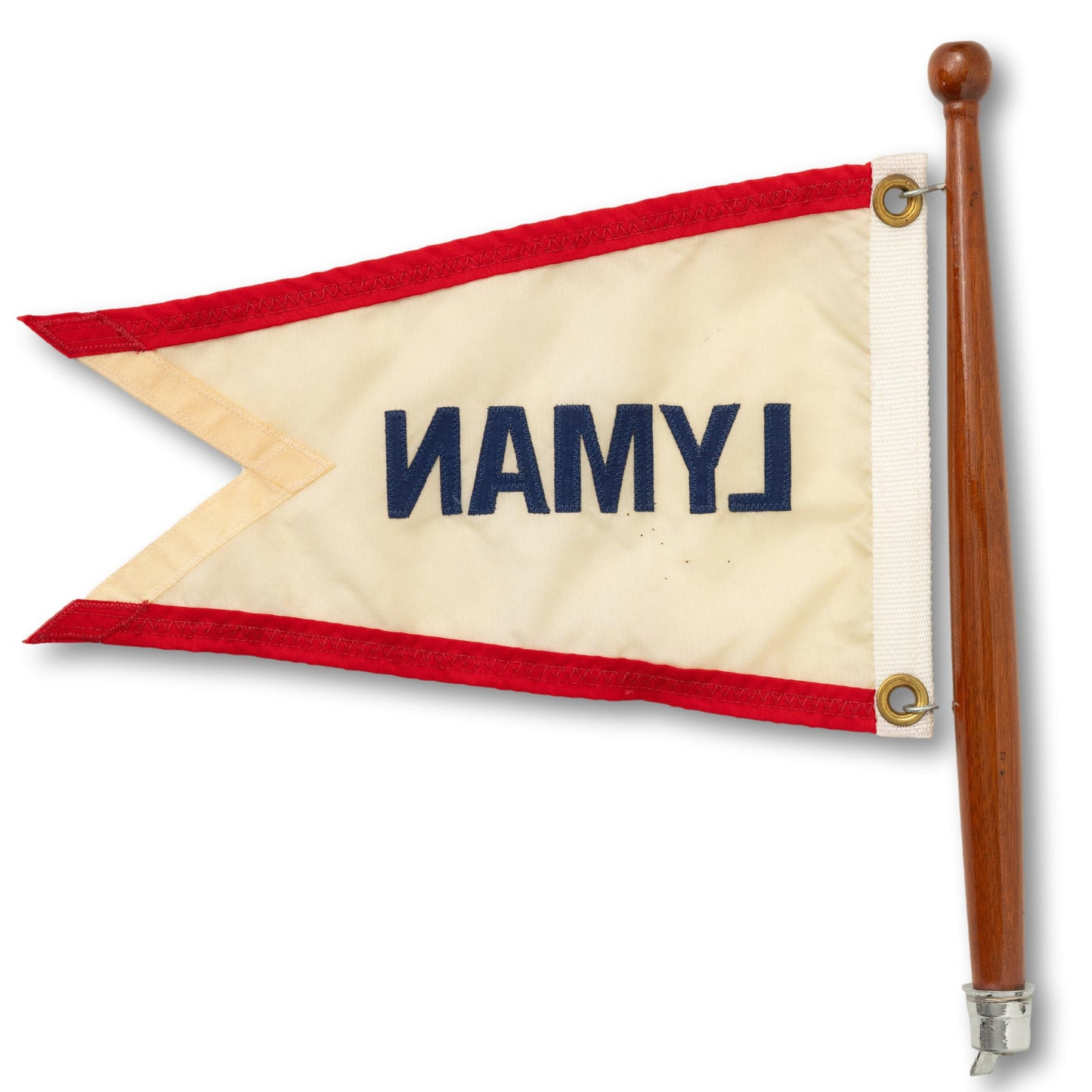 LYMAN Swallowtail Burgee on Pole