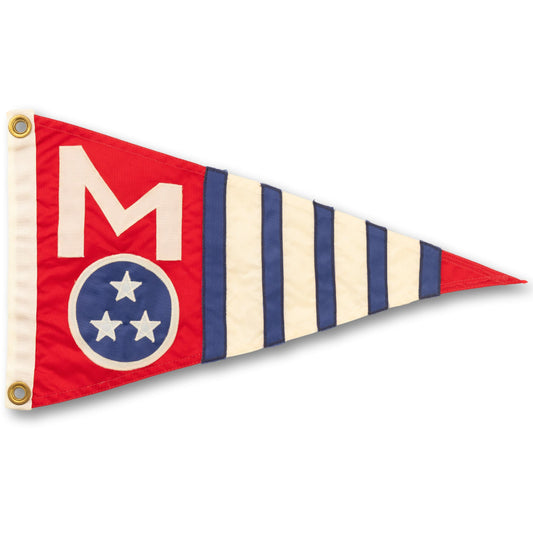 Red, White, and Blue "M" Burgee