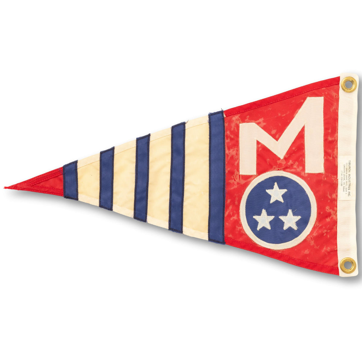 Red, White, and Blue "M" Burgee