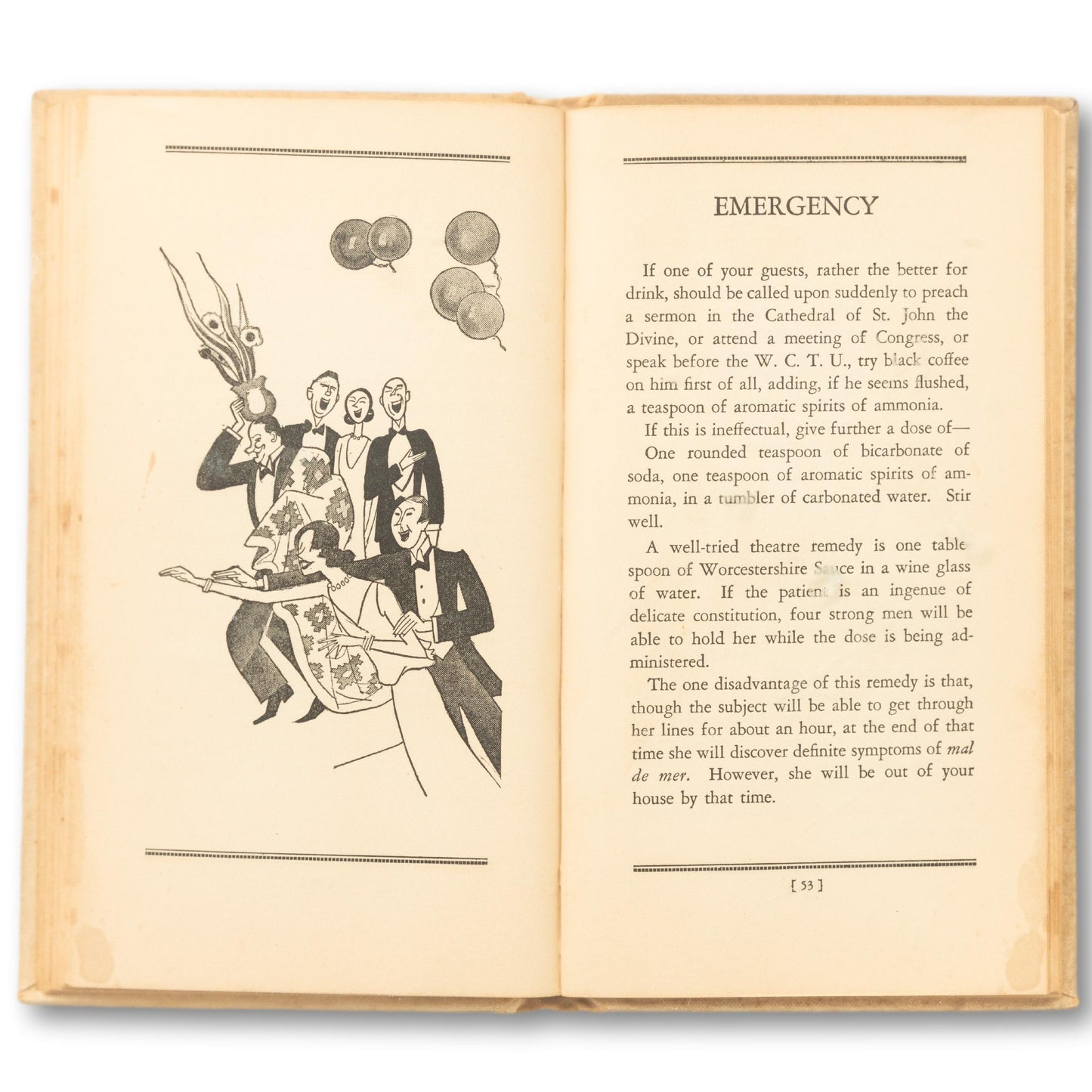 Rare Prohibition Era Cocktail Book
