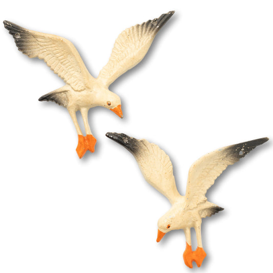 Duo Of Seagulls Wall-Mounts