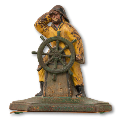 Man At The Wheel Bookend