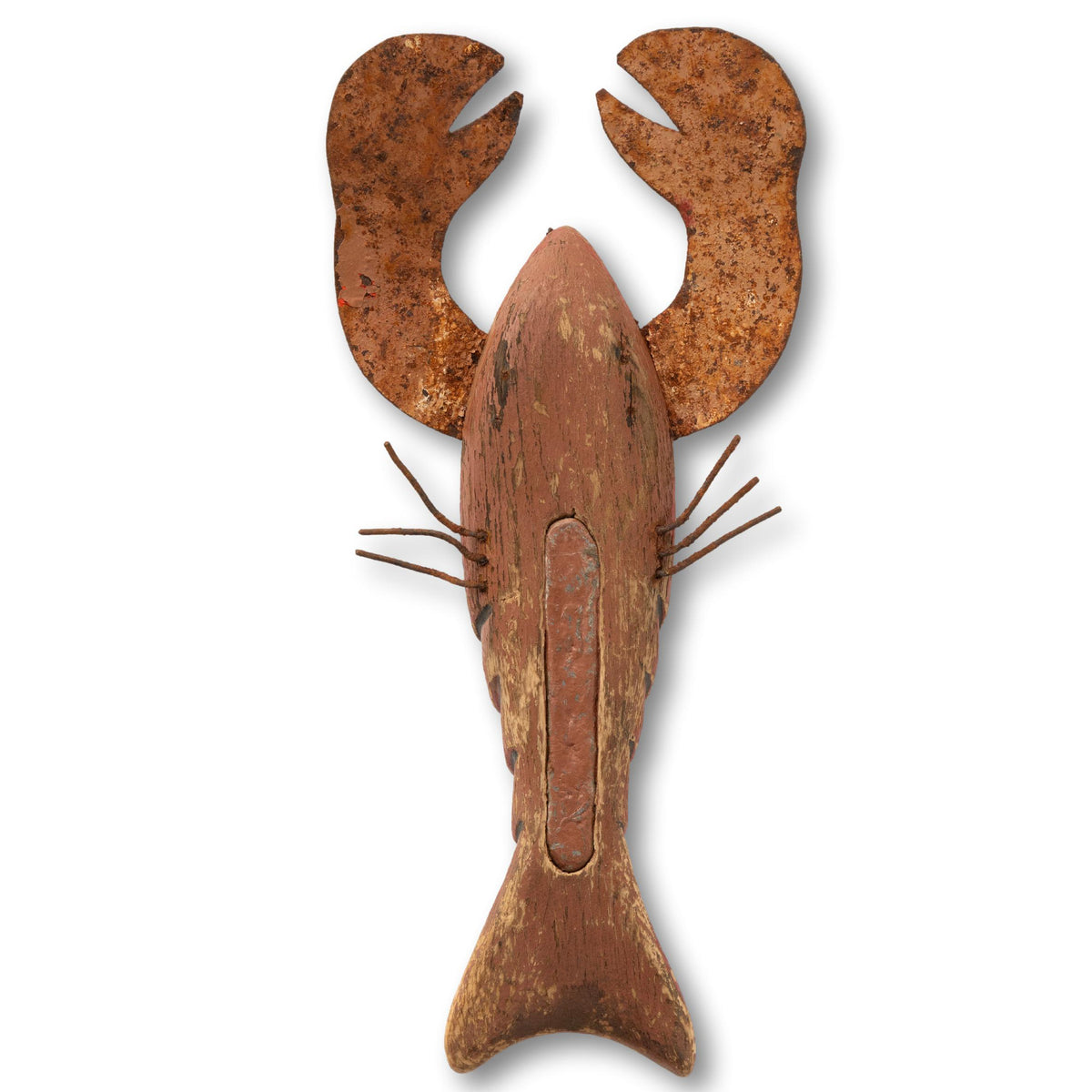 Large Wood Lobster Lure / Wall Mount