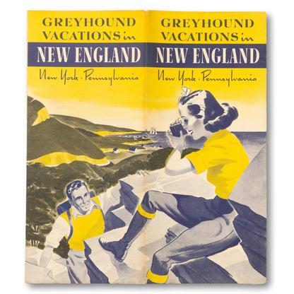 1939 Greyhound Vacation Guide to New England