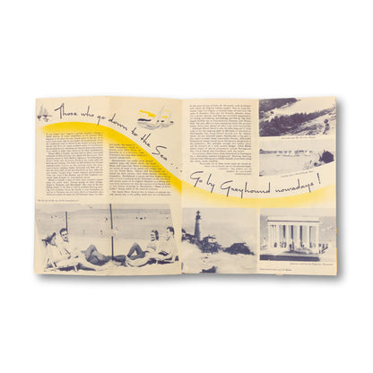 1939 Greyhound Vacation Guide to New England