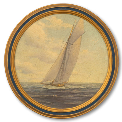 Round Sailing Print