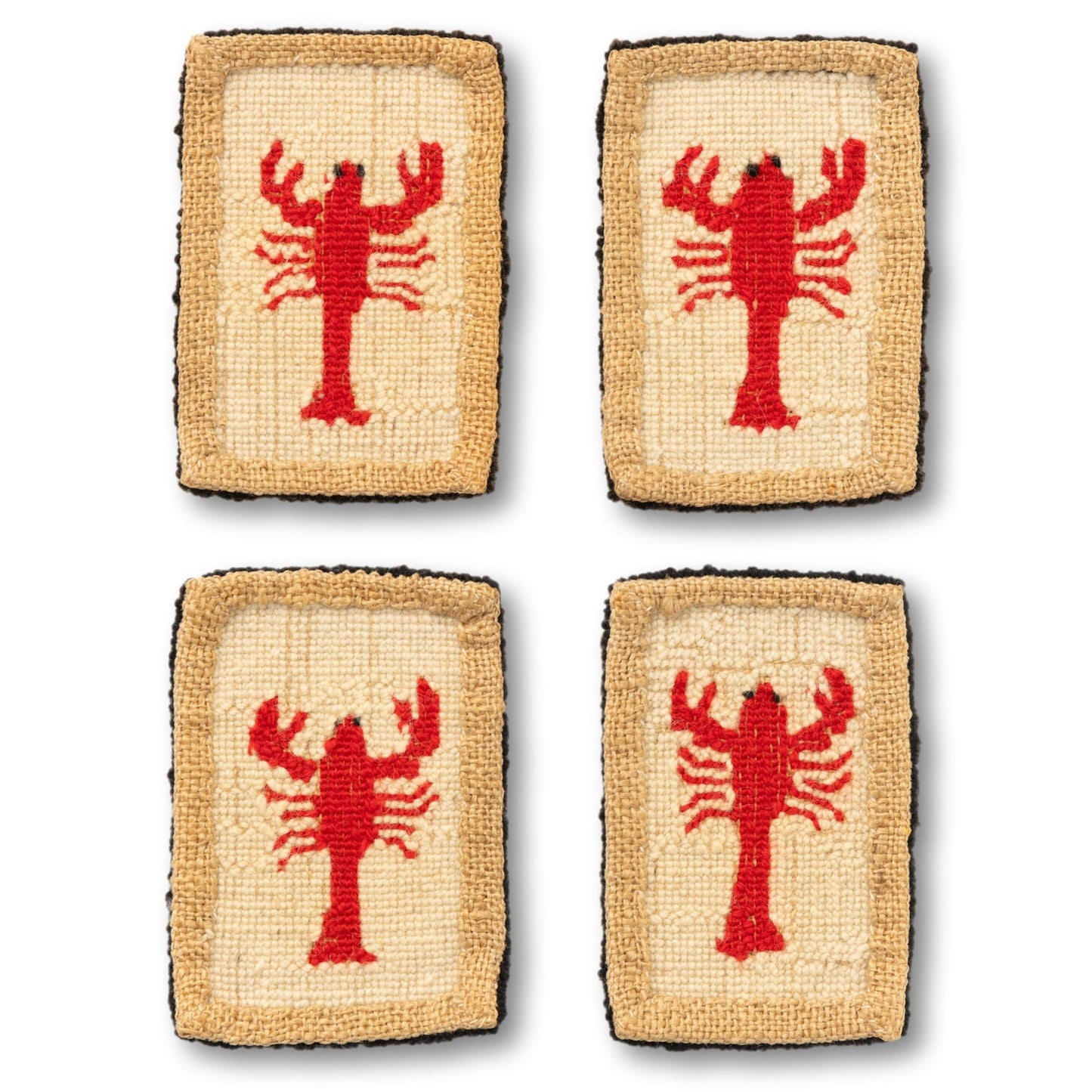 Hooked Lobster Coasters