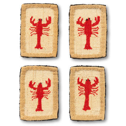 Hooked Lobster Coasters