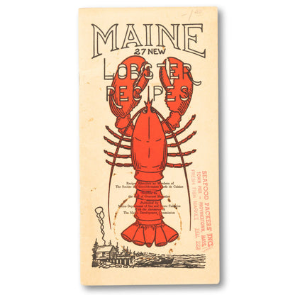 Maine Lobster Recipe Booklet