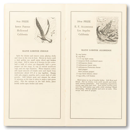 Maine Lobster Recipe Booklet