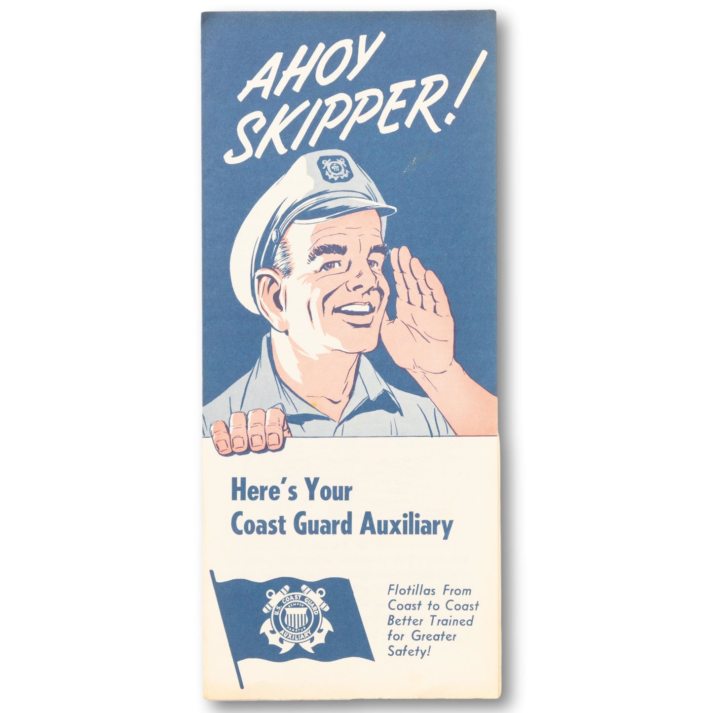 1963 Coast Guard Auxiliary Recruitment Brochure