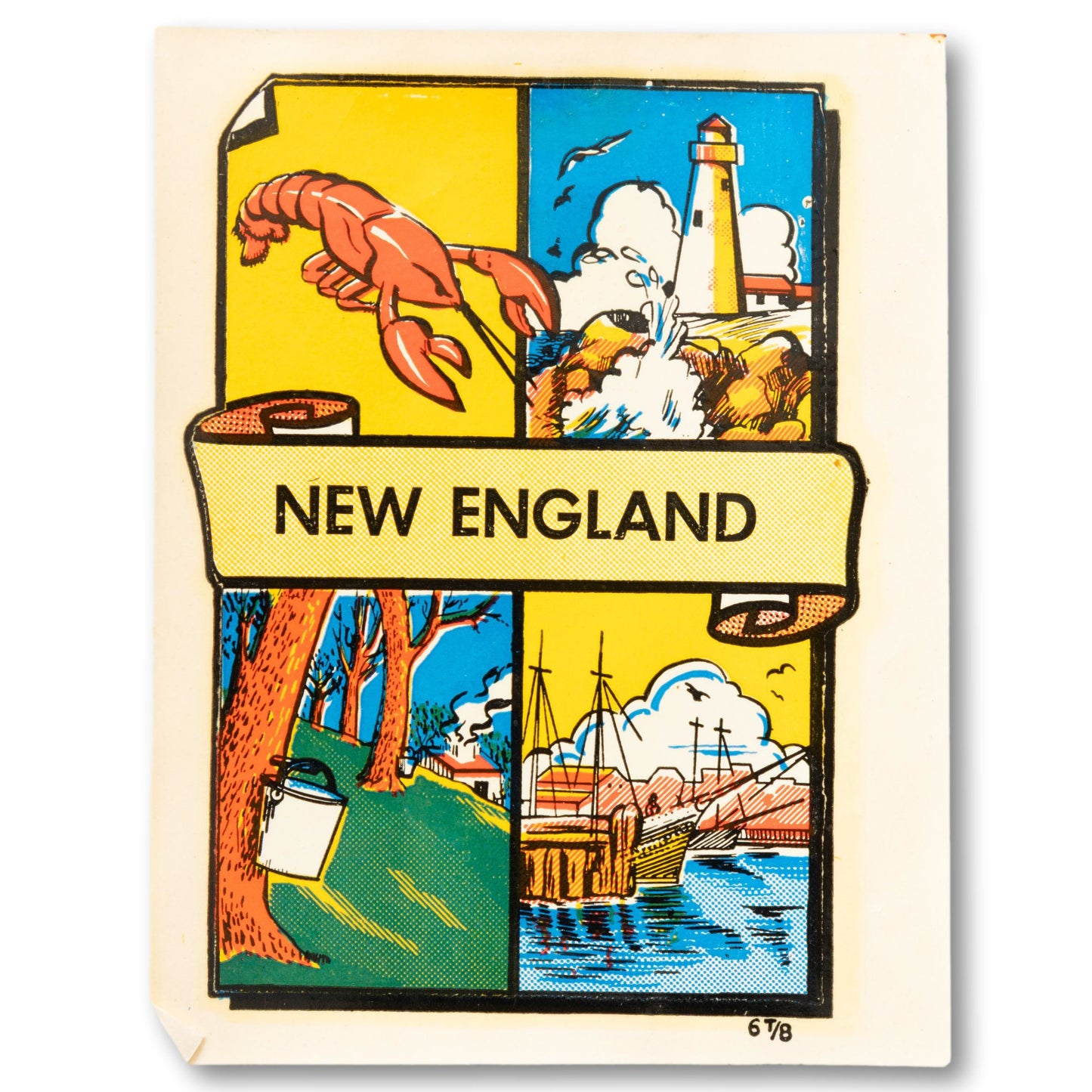 Unused New England Decal