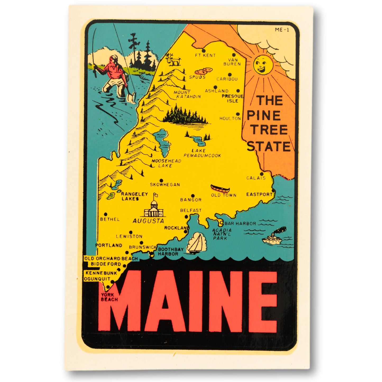 Maine Tourism Decal